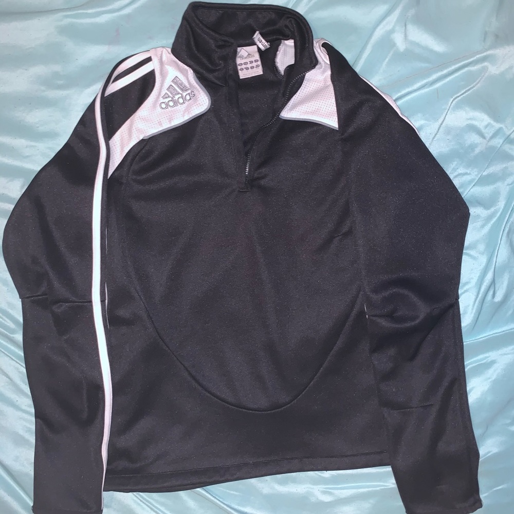 Adidas black track jacket - Picture 3 of 3
